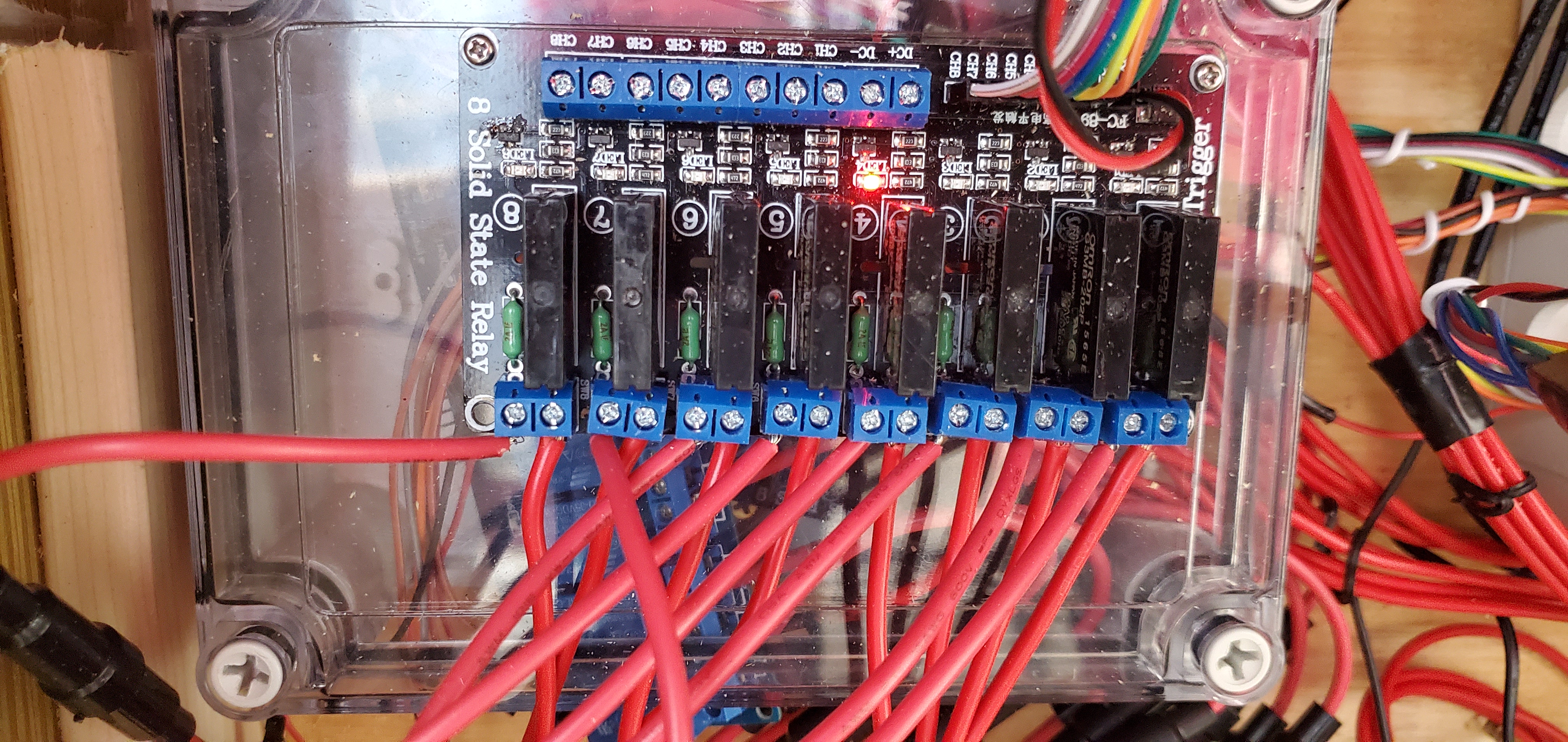 8-Channel Solid State Relay board